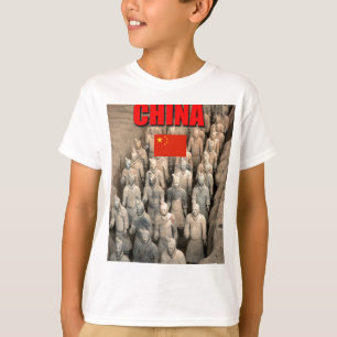 China Terracotta Army - Berufliches Foto T-Shirt
