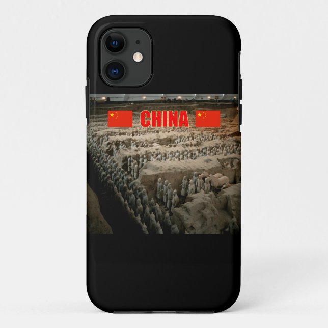 CHINA Terracotta Army Case-Mate iPhone Hülle (Rückseite)