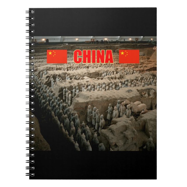 CHINA Terracotta Army Notizblock (Vorderseite)