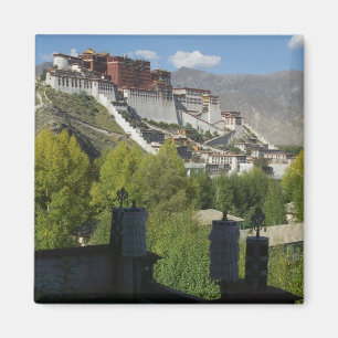 China, Tibet, Lhasa, Potala-Palast 2 Magnet