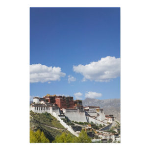 China, Tibet, Lhasa, Potala-Palast Fotodruck