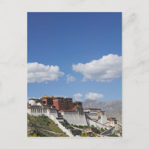 China, Tibet, Lhasa, Potala-Palast Postkarte
