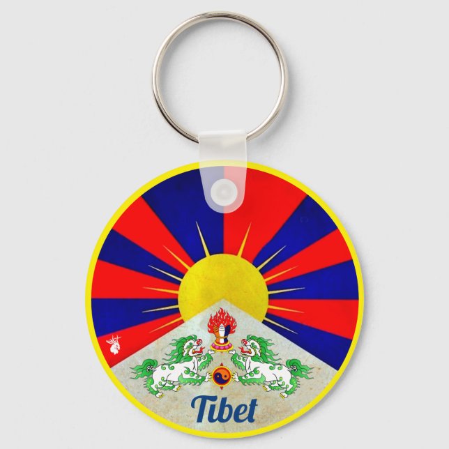 " China: TIBET ... " Schlüsselanhänger (Vorderseite)