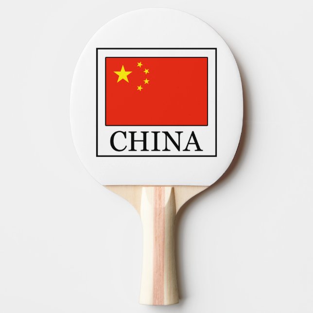 China Tischtennis Schläger (Vorderseite)