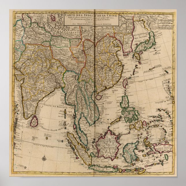 China und Indien Poster (Vorne)
