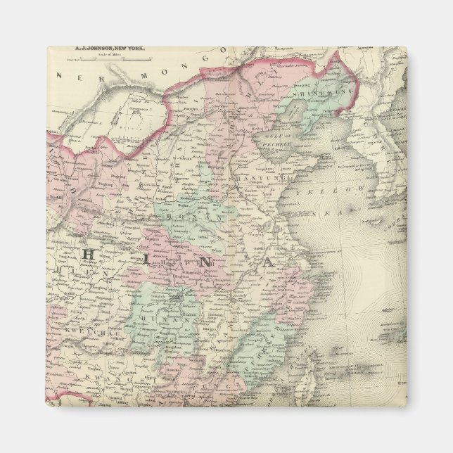 China und Japan 2 Magnet (Vorne)