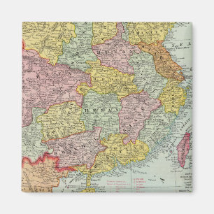 China und Malaysia Magnet