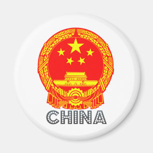 China-Wappen Magnet