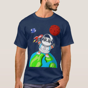 China Zoo Animal Weltraumraketenastronautenpult T-Shirt