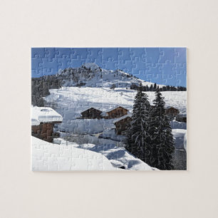 Chinaillon, Französische Alpen Puzzle