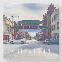 Chinatown Chicago Stone Untersetzer