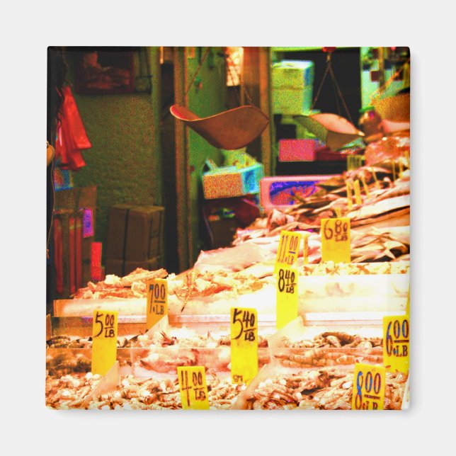 Chinatown Fish Market 1 Magnet (Vorne)