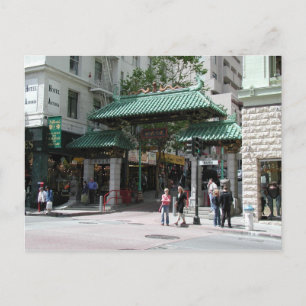 Chinatown Gate, San Francisco Foto Postkarten
