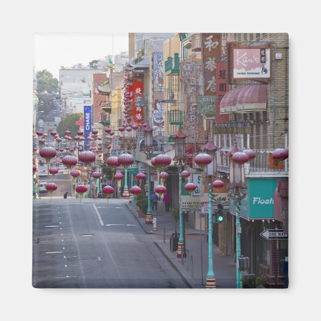 Chinatown in der Grant Street in San Francisco, Magnet (Vorne)