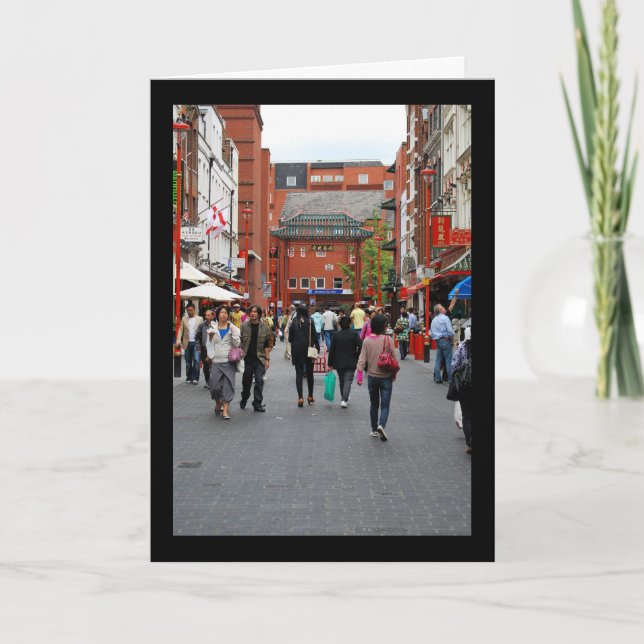 Chinatown London Karte (Vorderseite)