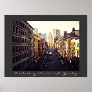 Chinatown - New York Poster