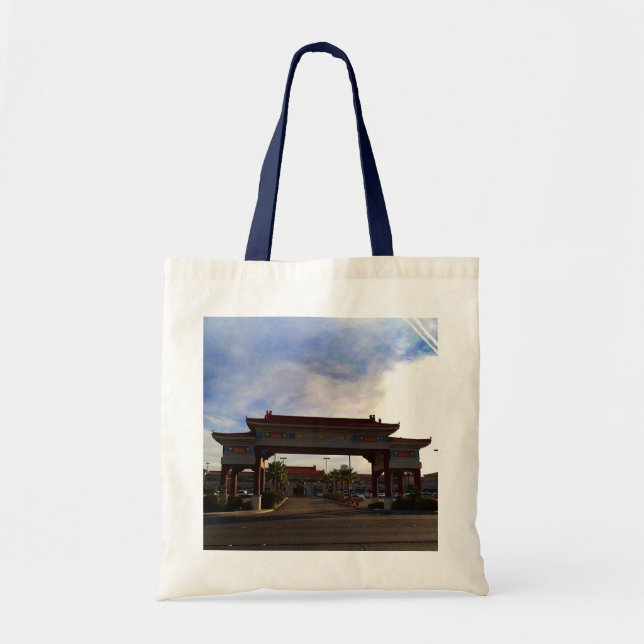 Chinatown Plaza, Las Vegas #2 Tote Bag Tragetasche (Vorne)