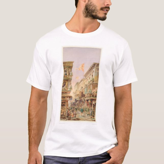 Chinatown San Francisco (0108A) T-Shirt (Vorderseite)
