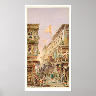Chinatown San Francisco (Nr. 0108A) Poster