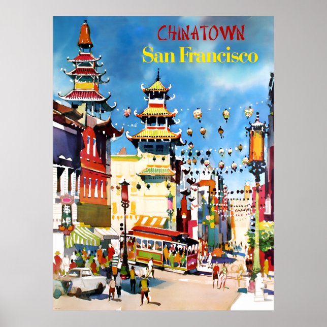 Chinatown, San Francisco Poster (Vorne)