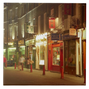 Chinatown, Soho, London, England, Vereinigtes Kön Fliese