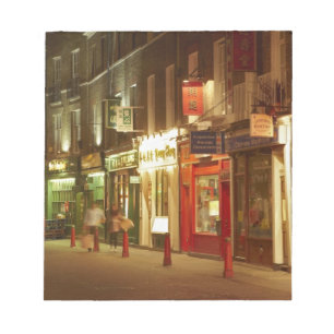 Chinatown, Soho, London, England, Vereinigtes Kön Notizblock