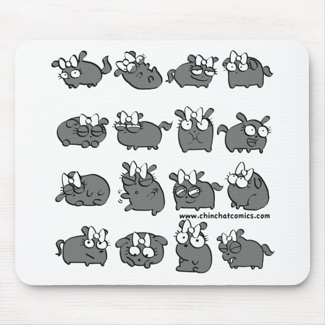 ChinChatcomics Vorlage Rolo Mousepad (Vorne)