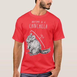 Chinchilla Anatomie T-Shirt