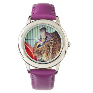 Chinchilla Armbanduhr