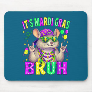 Chinchilla bruh Mardi Gras Jungen Mädchen Kinder K Mousepad
