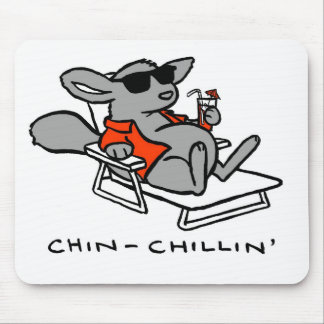 Chinchilla Chillin Mousepad