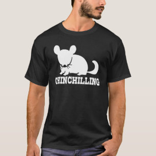 Chinchilla Chinchillas Wool Mouse Rod T-Shirt