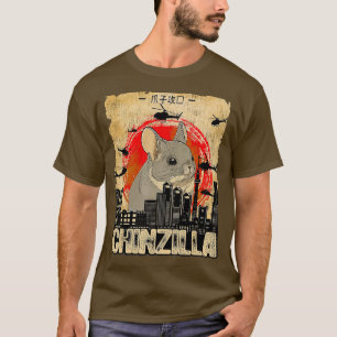 Chinchilla Chinzilla Retro Chinchilla Lovers T-Shirt