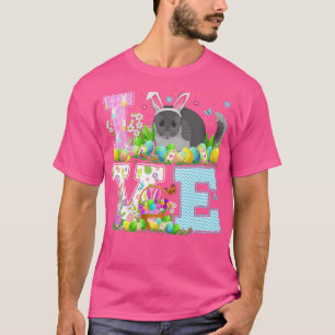 Chinchilla Easter Egg Hunt Funny Liebe Chinchilla T-Shirt