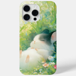 Chinchilla Friedliches florales Nickerchen Case-Mate iPhone Hülle