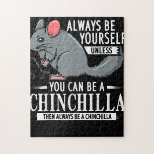 Chinchilla Geschenk Funny Niedliches Haustier Puzzle