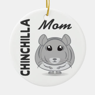Chinchilla-Mama-Verzierung Keramik Ornament
