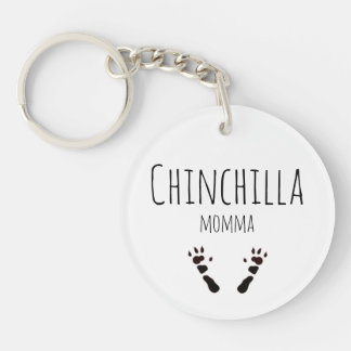 Chinchilla Momma Schlüsselanhänger