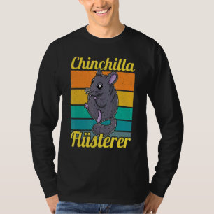 Chinchilla Niedliches Sprichwort Staubsauger Roden T-Shirt