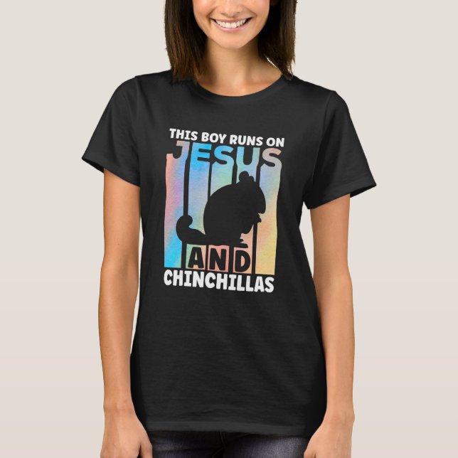 Chinchilla Outfit for Chinchilla Lovers Apparel fo T-Shirt (Vorderseite)