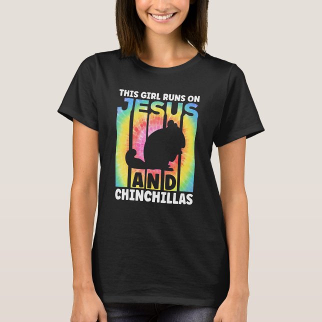 Chinchilla Outfit for Chinchilla Lovers Apparel Wo T-Shirt (Vorderseite)