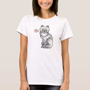 Chinchilla Perserkatze Liebe T-Shirt