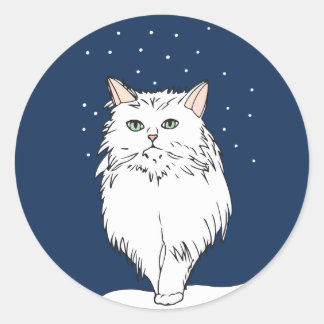 Chinchilla Persian Cat Sticker