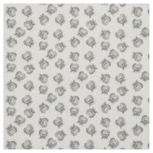 Chinchilla Stoff (Muster)