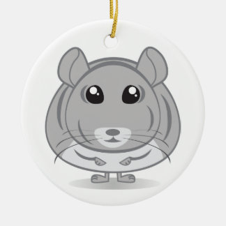 Chinchilla-Verzierung Keramikornament