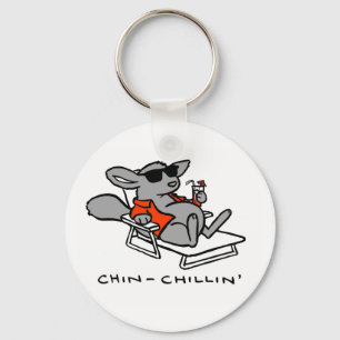 chinchillin Schlüsselkette Schlüsselanhänger