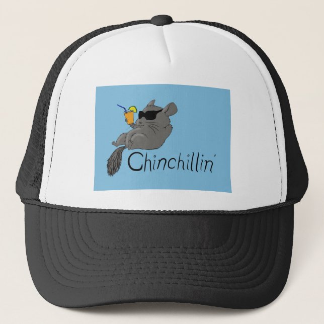 chinchillin truckerkappe (Vorderseite)