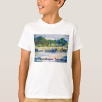 Chincoteague Island Horse Painting Sweatshirt