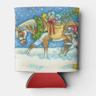 CHINCOTEAGUE PONIEN, WEISSE CHRISTMAS KÖNNEN KÜHLE DOSENKÜHLER