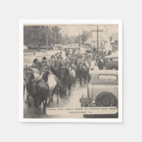 Chincoteague-Pony Vintage 1941 Postkarte